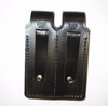 Leather DOUBLE Magazine Case with NRA print