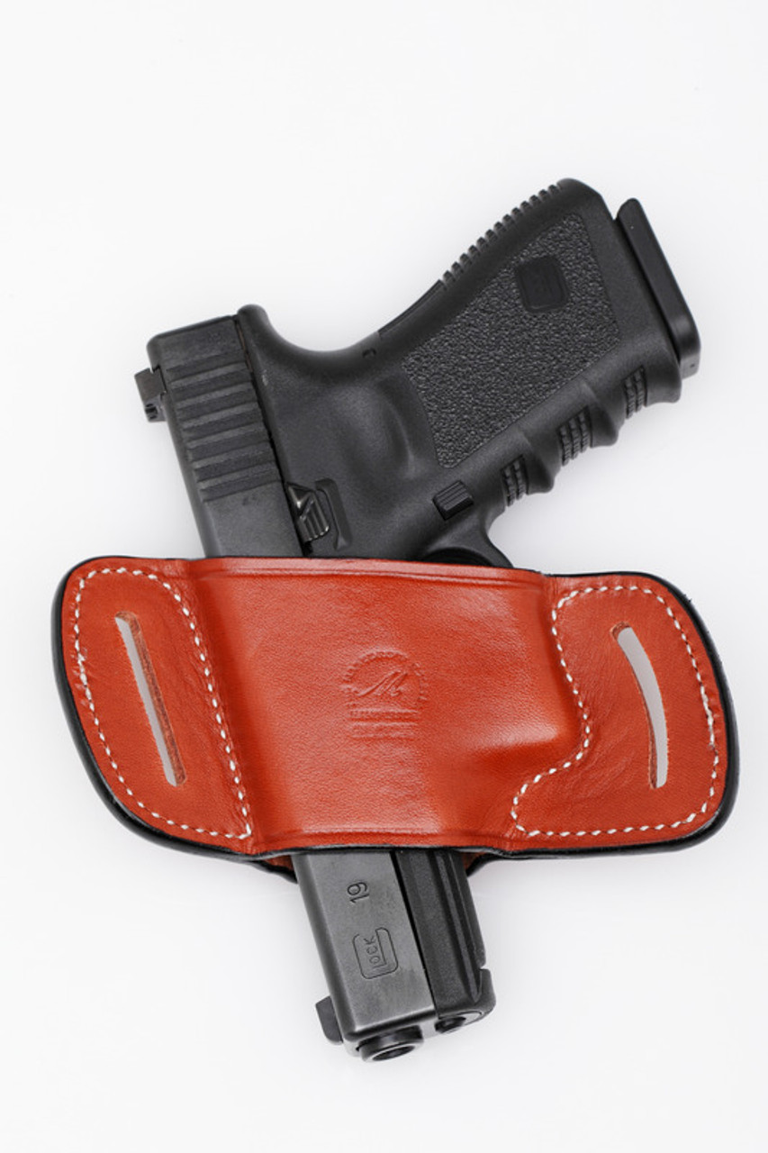 Skeleton Belt Slide Leather Holster