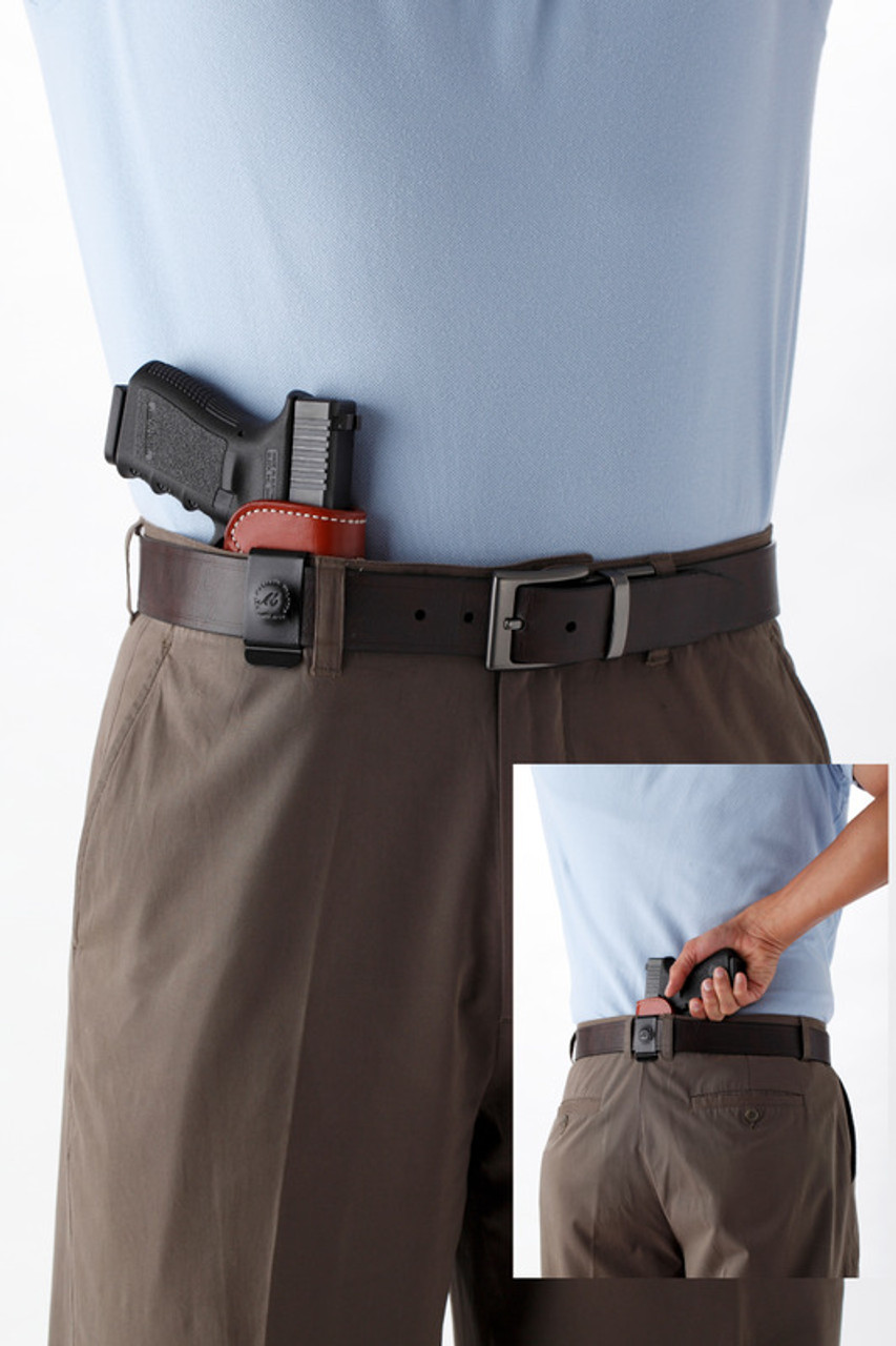 Leather Inside the Waist Band (IWB) Concealment Holster