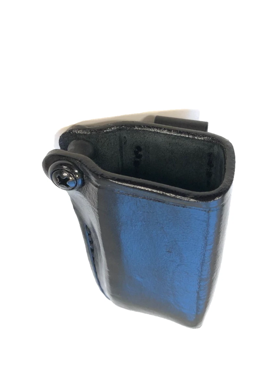 Premium Leather SINGLE Magazine Case with Tension Screw