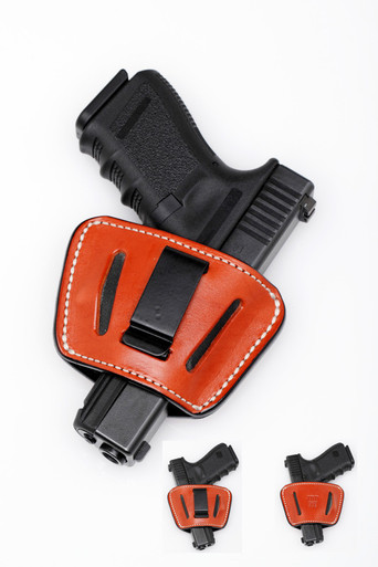 Belt Slide Holster Premium leather: Ambidextrous: