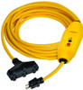 GFCI INLINE 115V 15A 25' 14-3 YELLOW CORD