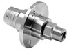 Mosmatic DYFI Stainless Steel Swivel (Rotary Union) Inlet 1/4" NPTF x 1/4" NPTM Out