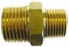 BRASS HEX NIPPLE 1/2 MPT X 1/4 MPT