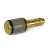 CHEMICAL STRAINER CHROME PLATED BRASS W/ CHECK VALVE
