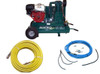 NIKRO - 9 H.P. Honda 2 Stage, 175 PSI Portable Gasoline Compressor (860322)