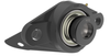 KML Standard 2 Bolt Flange  Bearing, 1-1/8" Locking Collar, Standard Race SAFT20618