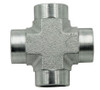 HP STEEL CROSS 1/2" FPT, 3500 PSI