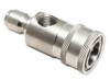 QC Gauge Special Fitting - Pressure Gauge Fitting with Port