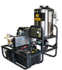 BE Pressure Washer with Skid - 3,500 PSI, 5.2 GPM, 18HP, Hot Water,  Electric, 570CC, Comet Pump