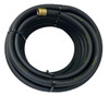 Centurion Black 50' Pressure Washing Hose - 300PSI, 3/4", 200°F