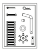 6-9109 REPL KIT TOW-BHD SPD W/ AXEL BOLT