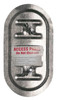 16x12x 21-22" F2 2300degree Gasket GALV Round Duct