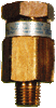 FCI BRASS BB SWIVEL 1/4 F x 1/4 M, 3500PSI