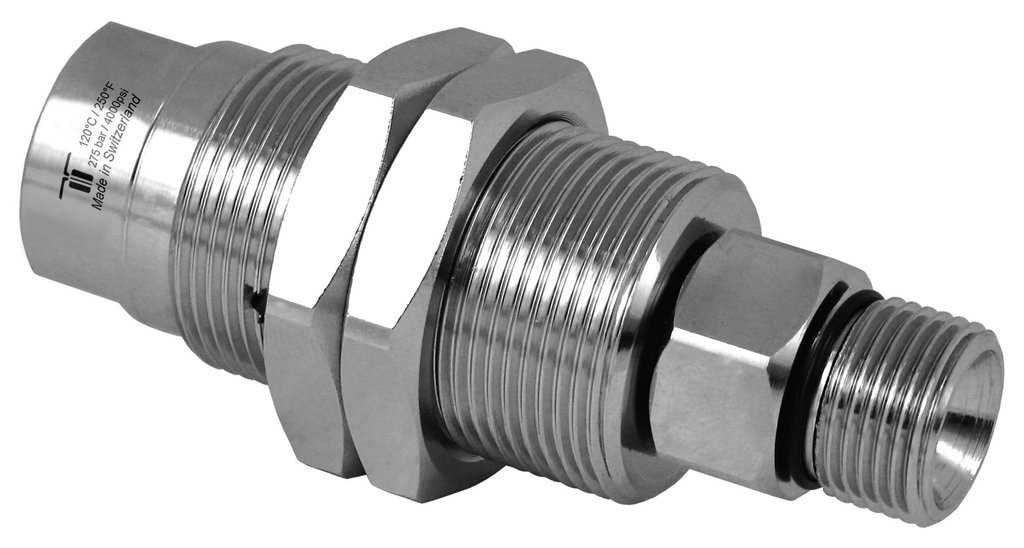 Mosmatic 57.163 DYG Swivel 3/8" NPTF in / G3/8 M out (Replacement Spin-Jet Swivel)