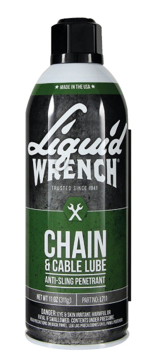 Liquid WRENCH 11 Oz. Aerosol Spray Cable and Chain Lubricant