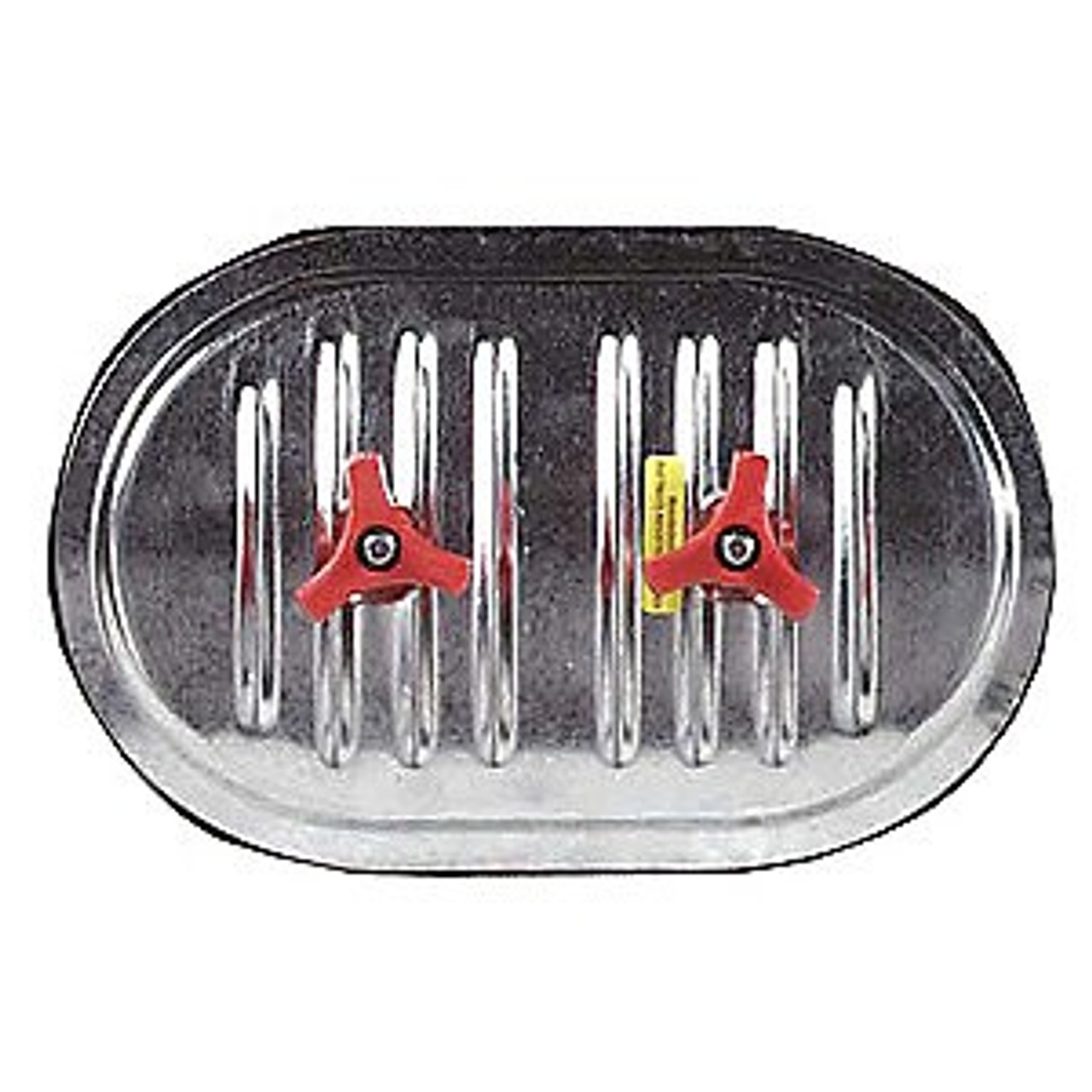 8x4 Uninsulated GALV Flat Duct