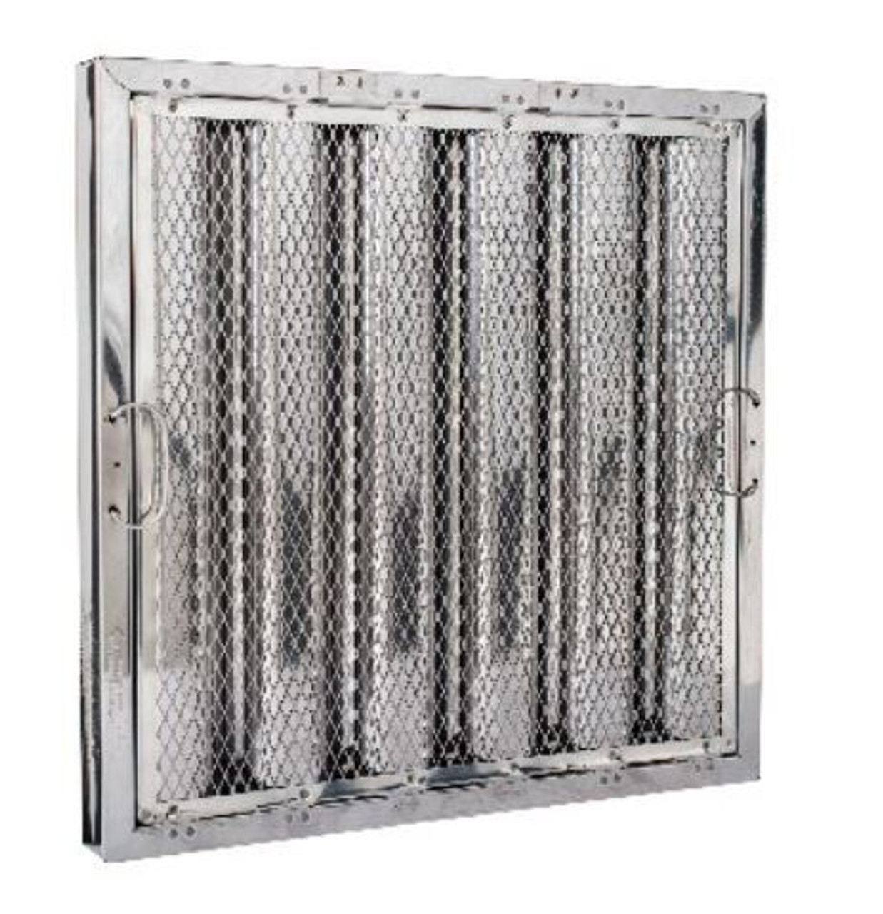 Kleen-Gard 20x20x2 Stainless Steel Spark Arrest Filter w/ J-hooks and Bale Handles