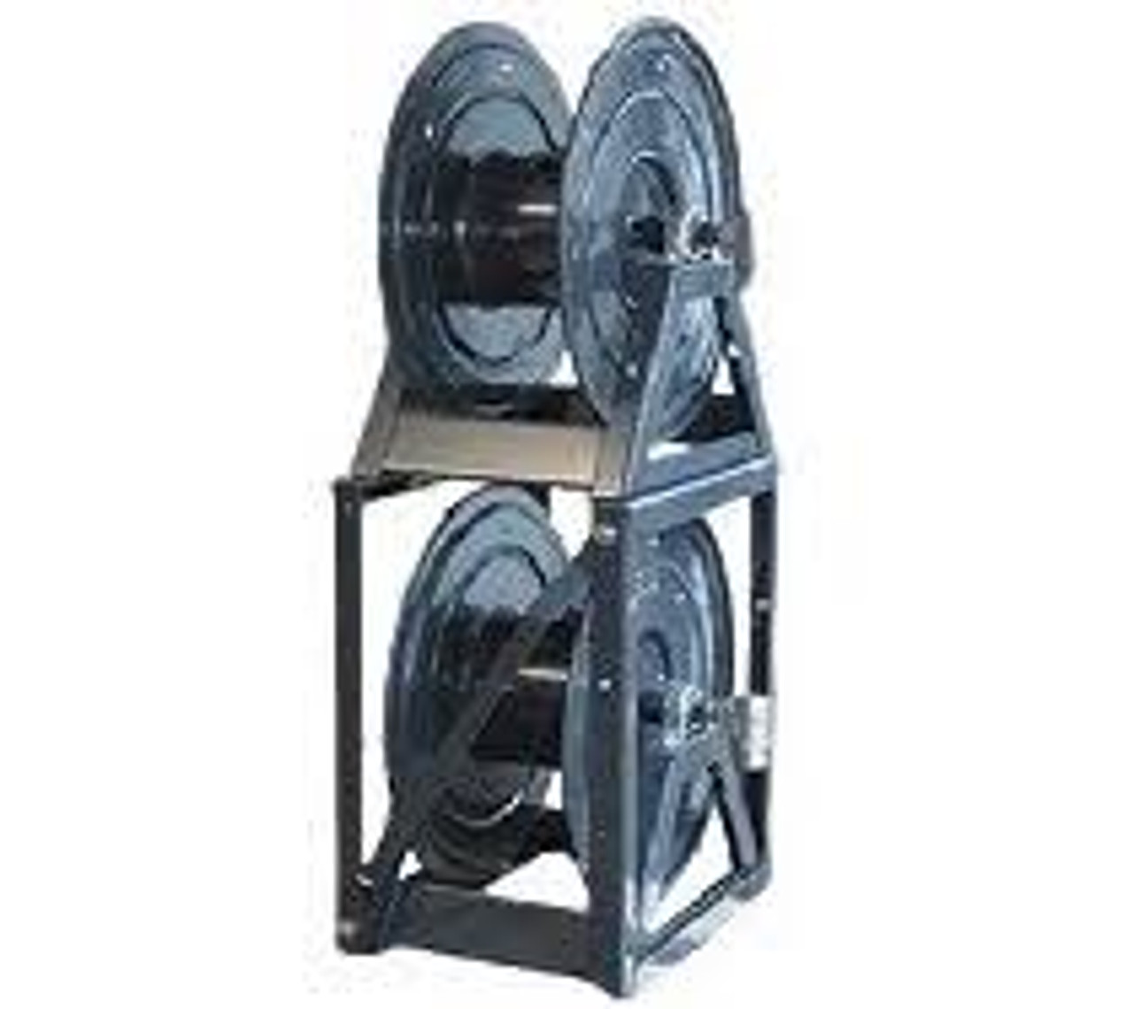 Steel Frame Non-Swivel Hose Reel - 300' - Hose and Hose Reels