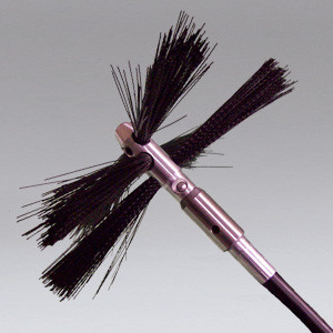 NIKRO - 7’ Solid Core Brush System w/ Button Lock Brushes (Complete) (862035)