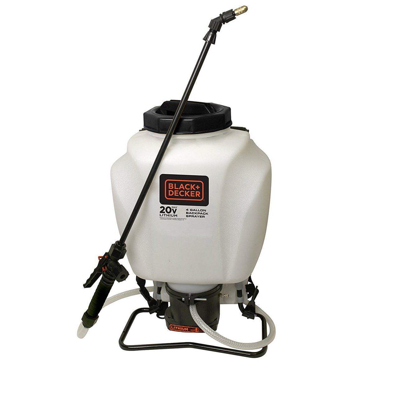 Black & Decker 4-Gallon Wide Mouth Battery Sprayer Backpack, 20-volt -  KECSupplies.com