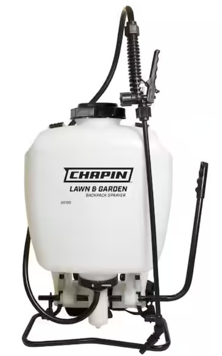 Chapin 60100 - Deluxe Lawn & Garden Backpack Poly Sprayer  -4 Gal