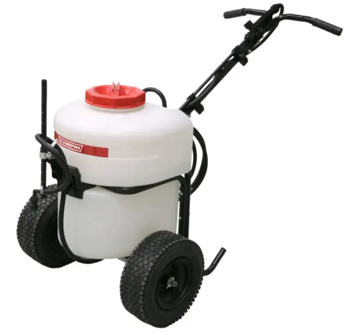 Chapin 97902 12 Gallon 24V Rechargeable Battery Powered Push Sprayer