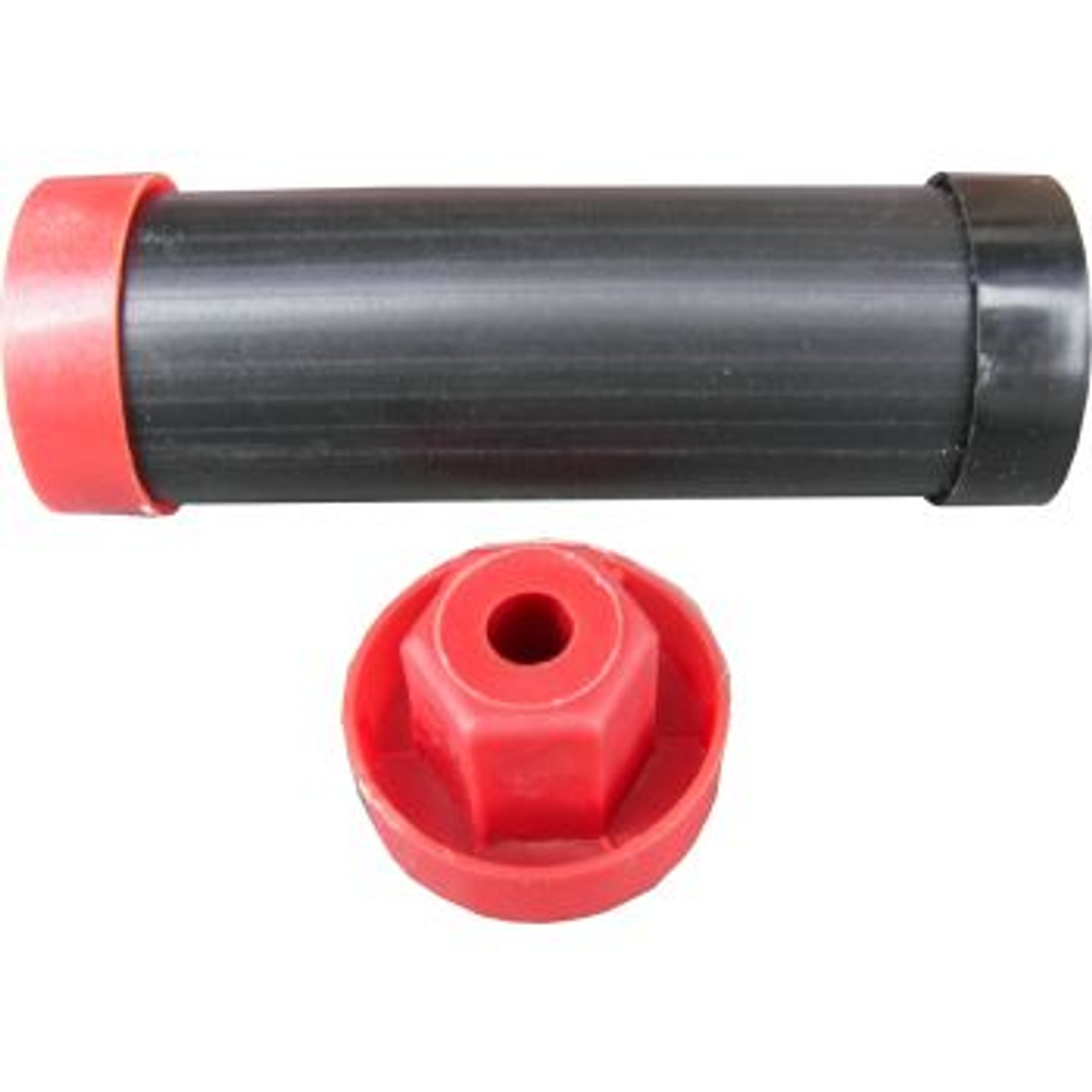 2140501U – Beckett Flex Couplings fits A-Housing Burners (NEW Style ADC Red X Black)