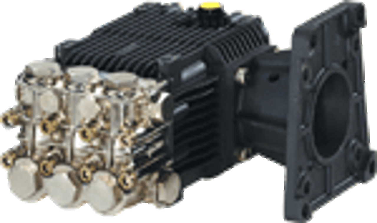 AR North America RKV3.5G40HD-F24 Triplex Plunger Pump, 3.5 GPM, 4000 PSI