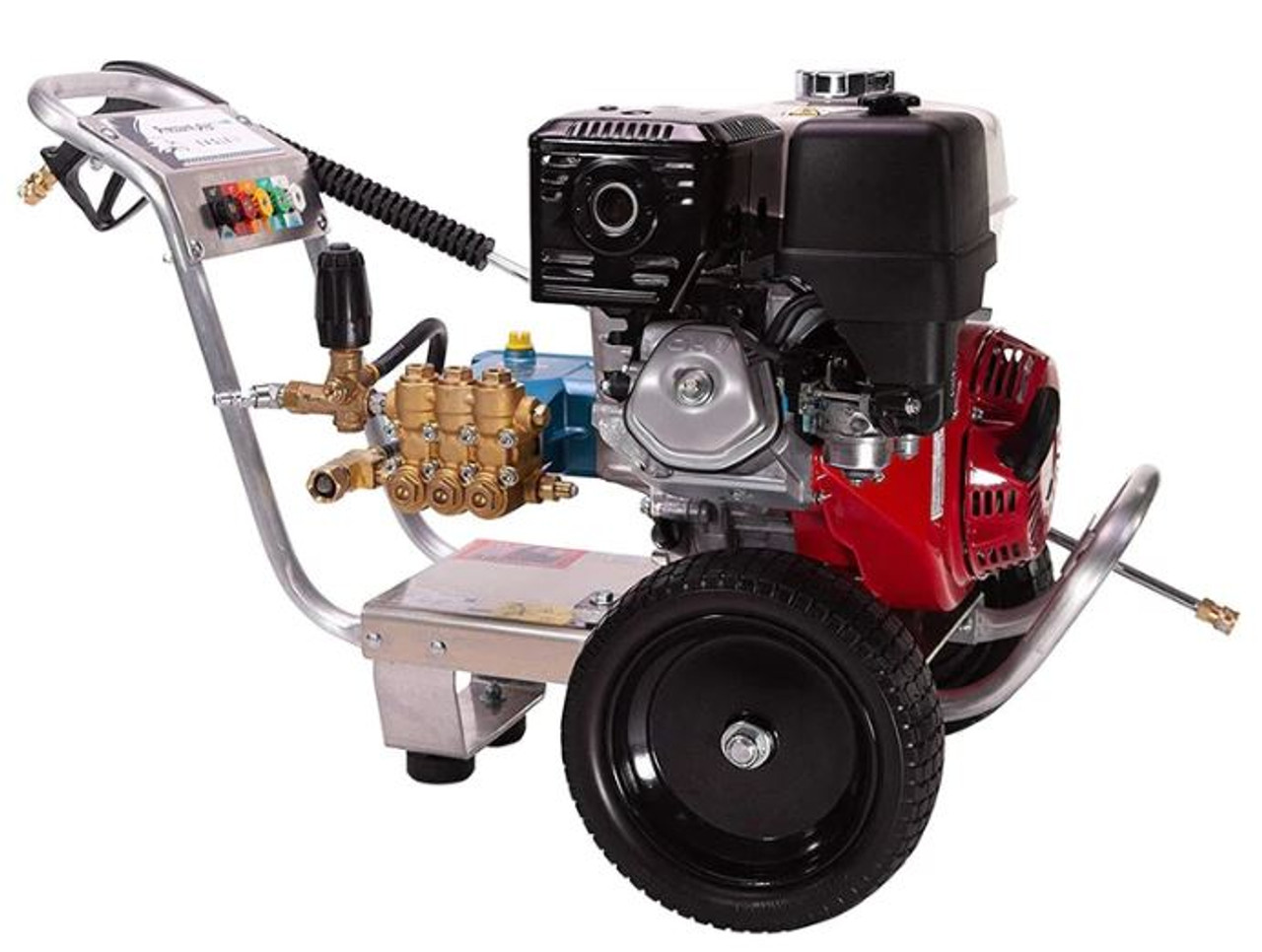 E4042HC-20, 4200 PSI, 4GPM, HONDA GX390, GAS PRESSURE WASHER W/ CAT PUMP