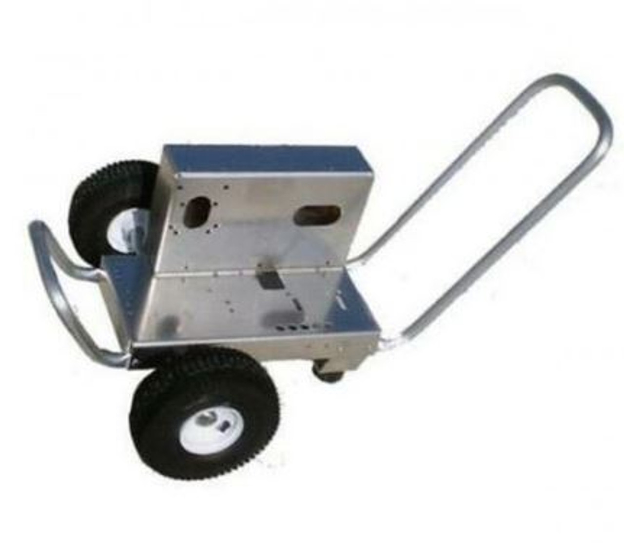 KCA041, 10x24 DIRECT / GEAR DRIVE CART DELUXE W/5 TIP HOLES & GUN/HOSE RACK (16-27hp)