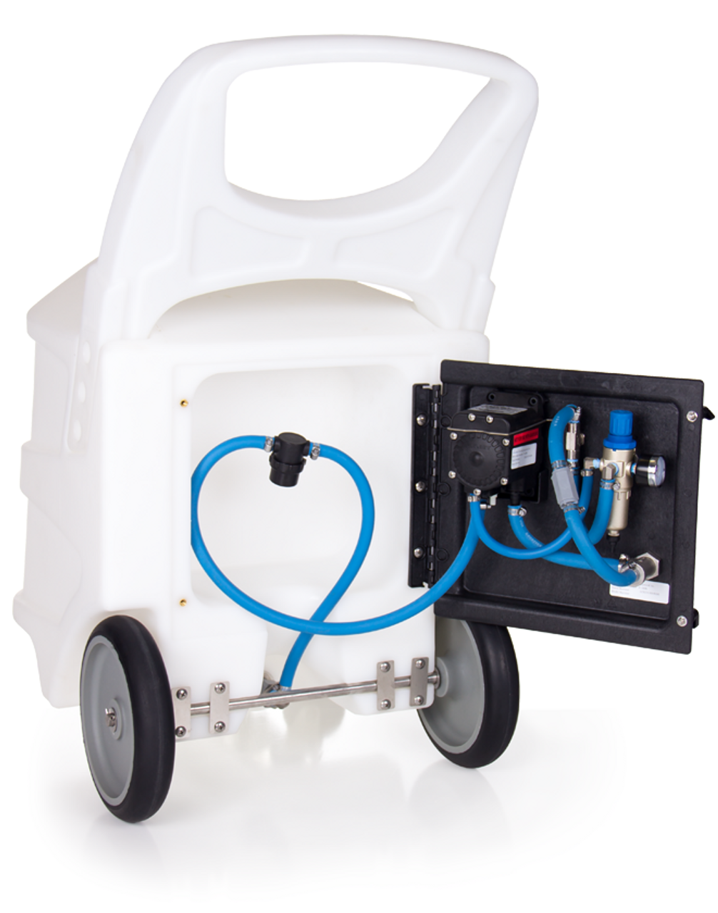 FOAMiT - 30 GAL PORTABLE FOAM UNIT-NATURAL-SANTO- GREEN LID