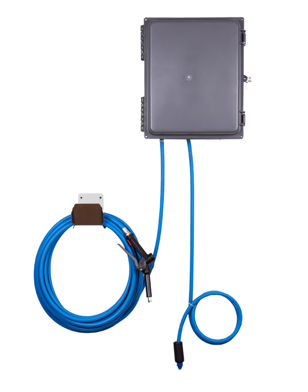 FOAMiT - WALL MOUNTED SPRAY UNIT-PREMIX-ACID PROOF FITTINGS-SANTO w/ 75 ft Hose