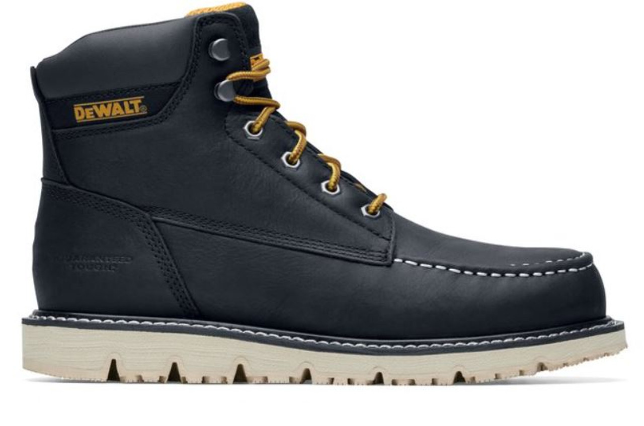DEWALT 6" Flex Moc - Nano Composite Toe, Men's, Black (Style 72387) 