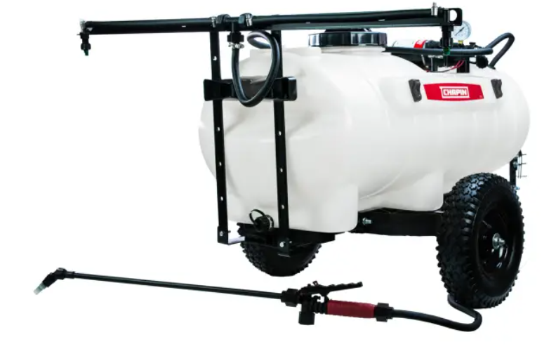 Chapin 97701E 25-gallon 2.5 GPM, 12V Tow-Behind ATV/UTV Sprayer with Trailer