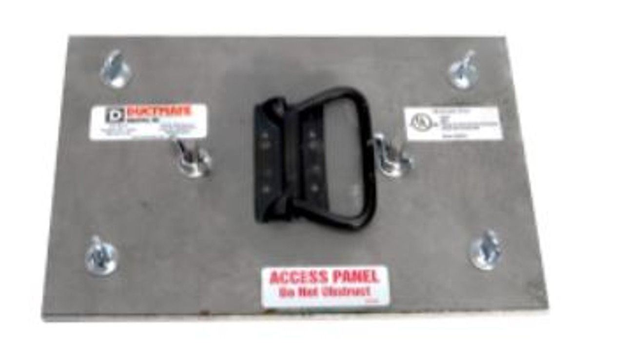 Ultimate 2300°, 20 x 8 Black Iron Access Door w/ Install Kit & Outer Plate (GREASE DUCT DOOR)