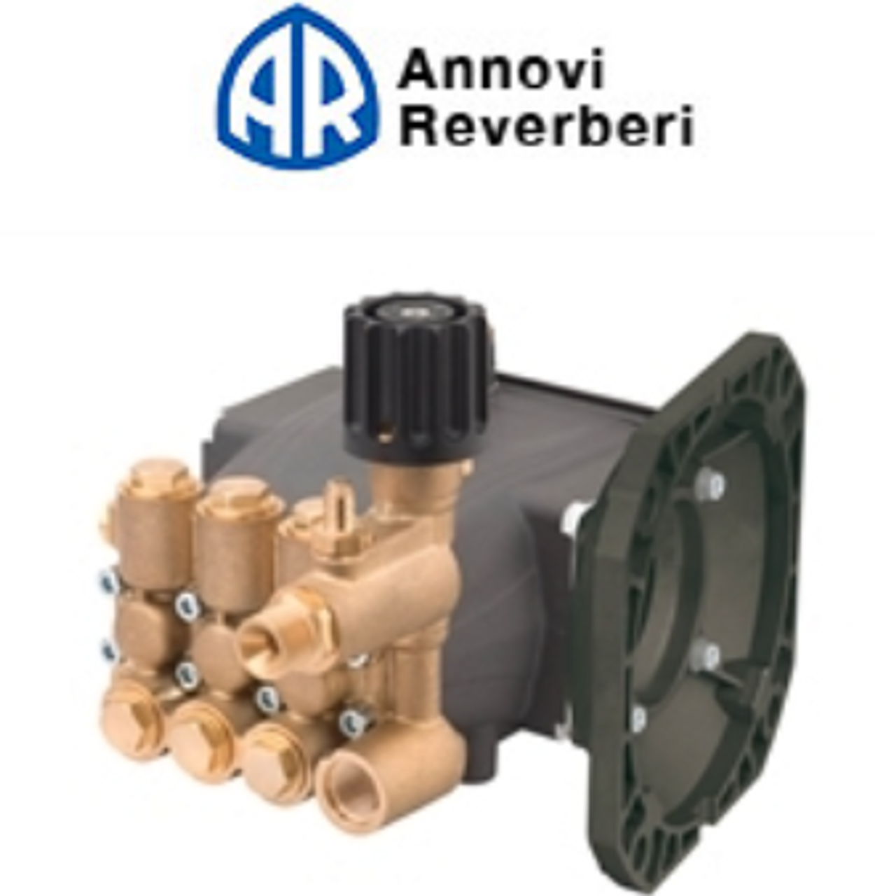 AR Pump 2.2 GPM, 2200 PSI, 1750 RPM, Horizontal Triplex Plunger Pump (AR Model JRA22G22E-F8)
