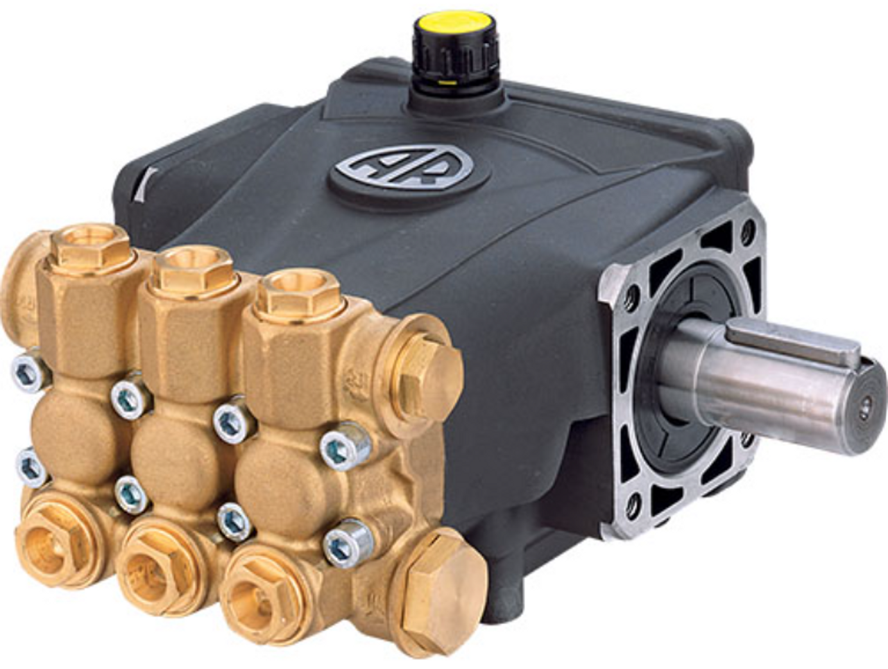 AR Pump 2.5 GPM/2500 PSI, 1750 RPM Solid Shaft Triplex Pump