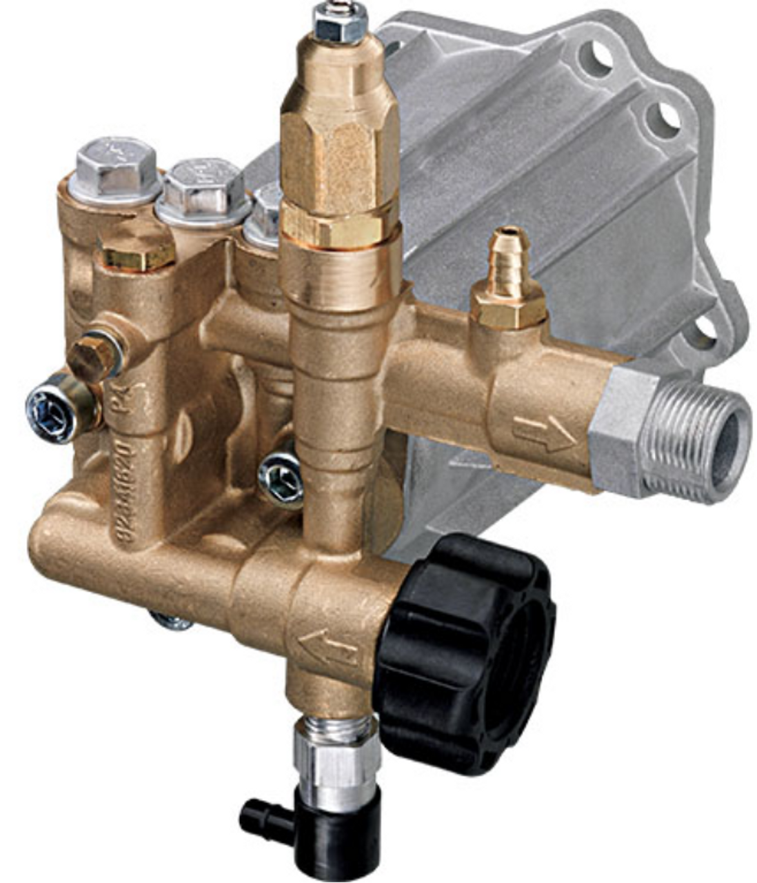 AR Pump RMV25G30D-EZ - 2.5 GPM, 3000 PSI, 3400 RPM, EZ Version, 3/4" Hollow Shaft Triplex Pump