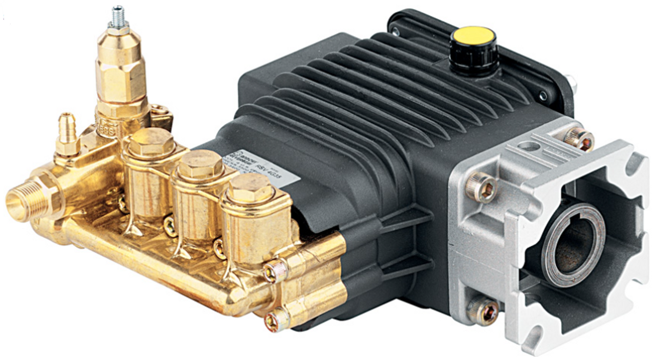 AR Pump RSV25G25D-F25 - 2.5 GPM, 3500 PSI, 3400 RPM, D Version, 3/4" Hollow Shaft Triplex Pump AR Pump RSV25G25D-F25 - 2.5 GPM, 3500 PSI, 3400 RPM, D Version, 3/4" Hollow Shaft Triplex Pump