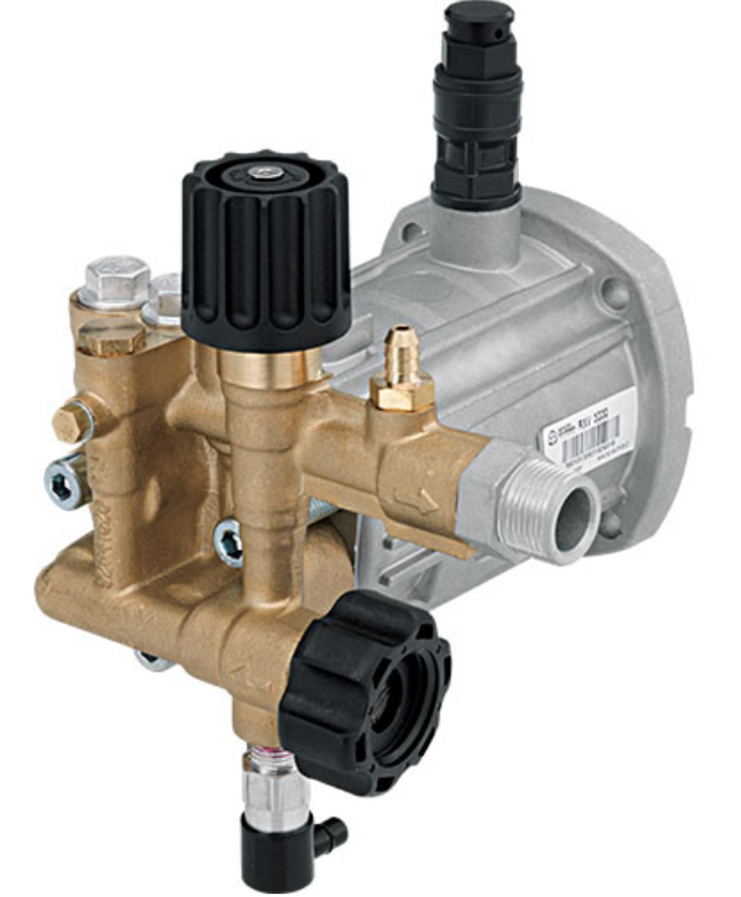AR Pump RXV27G30D-EZ - 2.7 GPM, 3000 PSI, 3400 RPM, D Version, 3/4" Hollow Shaft Triplex Pump