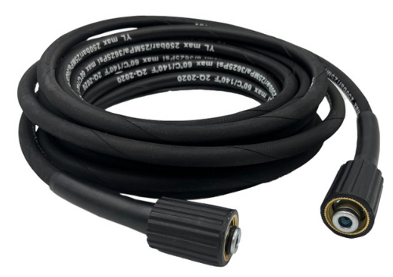 AR Blue Clean PW4222440, 1/4" x 25 ft. Braided High Pressure Replacement Hose