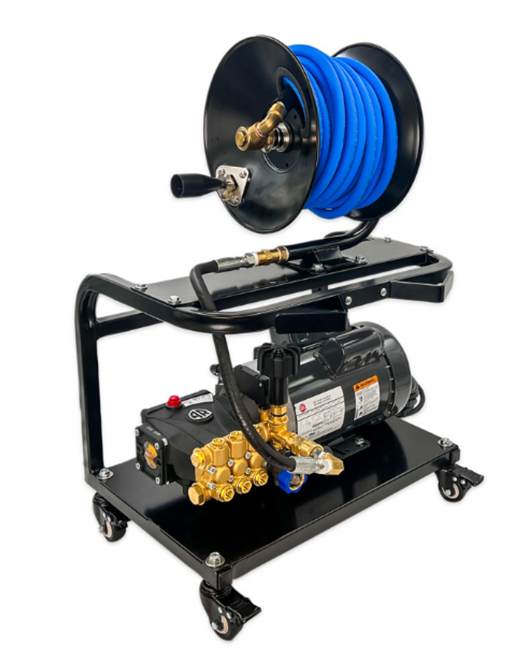 AR Blue Clean Pro, RCA3-PRO, Pressure washer, Rolling & Wall Mount Cart, and accessories Kit