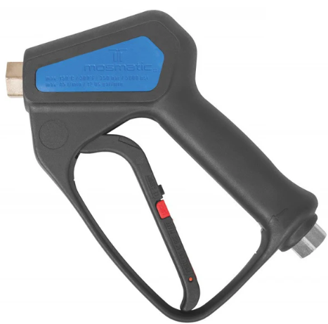 Mosmatic HP Gun - "Relax Action" red- 500 BAR Rated (7300PSI, 300°)