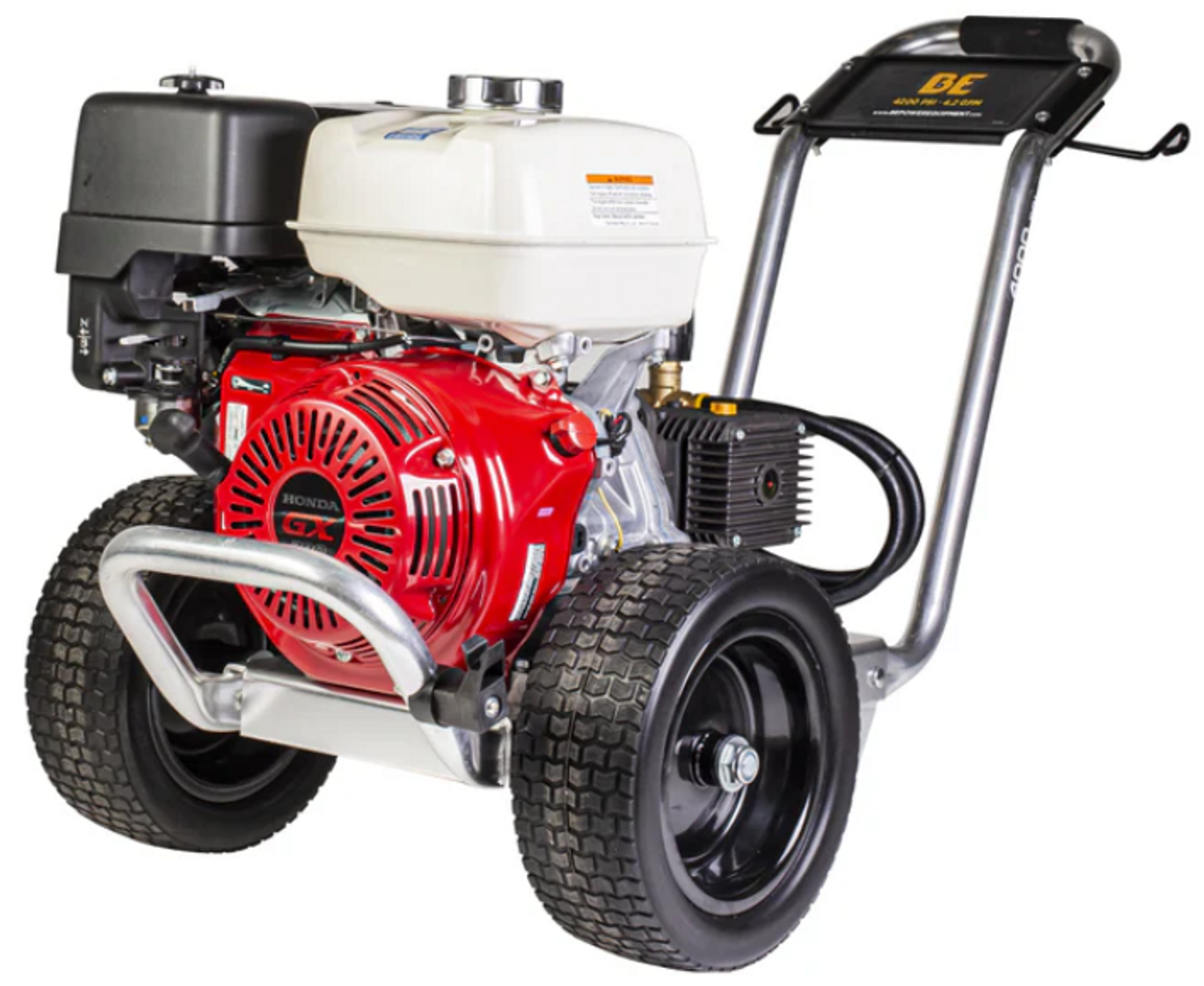 BE Pressure Washer - 4,200 PSI, 4.2 GPM, Cold Water, Honda, Comet, Gas, Pressure Washer