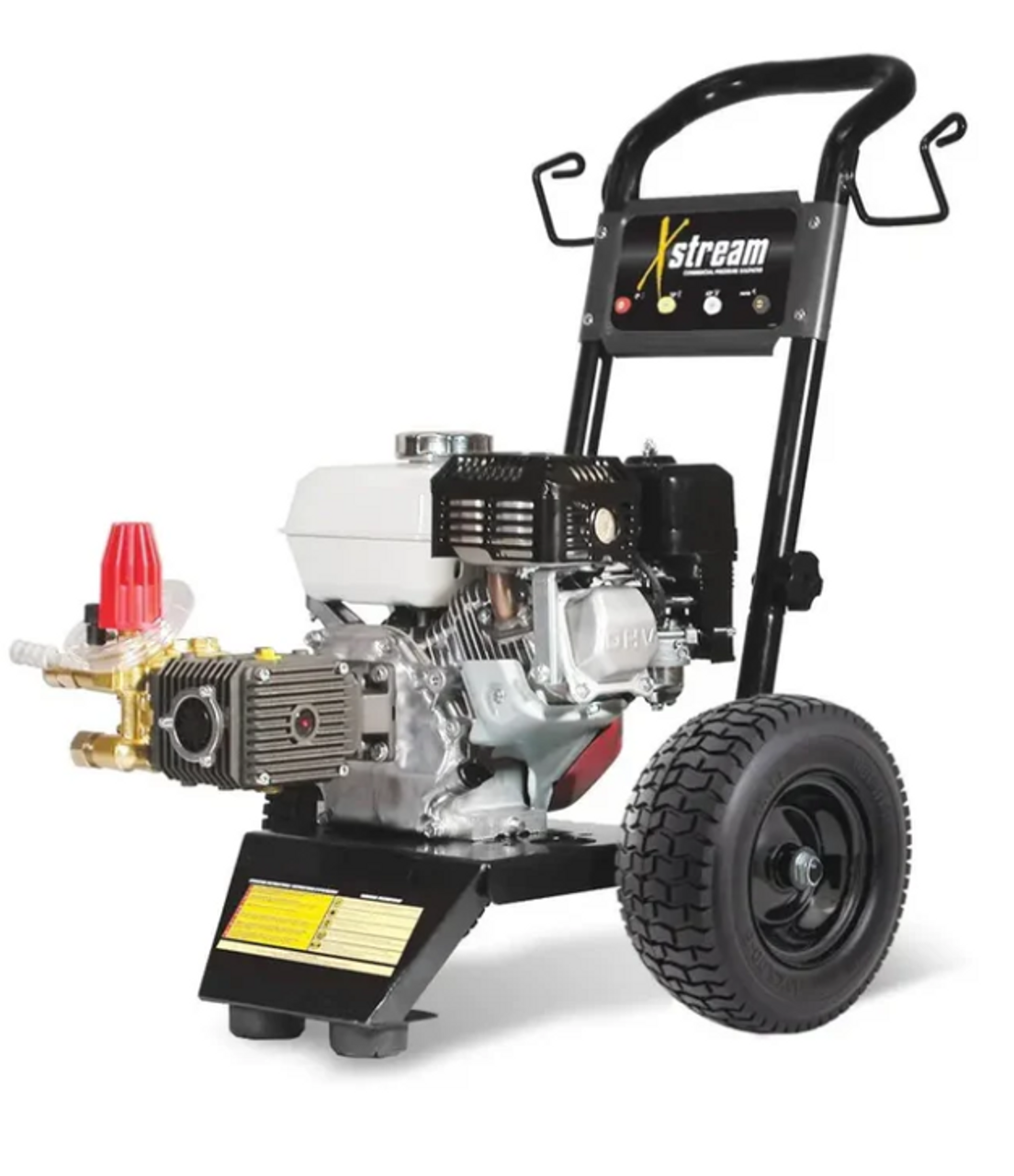 BE Pressure Washer - 2,700 PSI, 3.0 GPM, 196CC, GAS, Honda GX200, Comet Triplex Pump