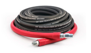 Legacy Hose, Grey, 3/8" X 100', 2 Wire, Up to 6000PSI