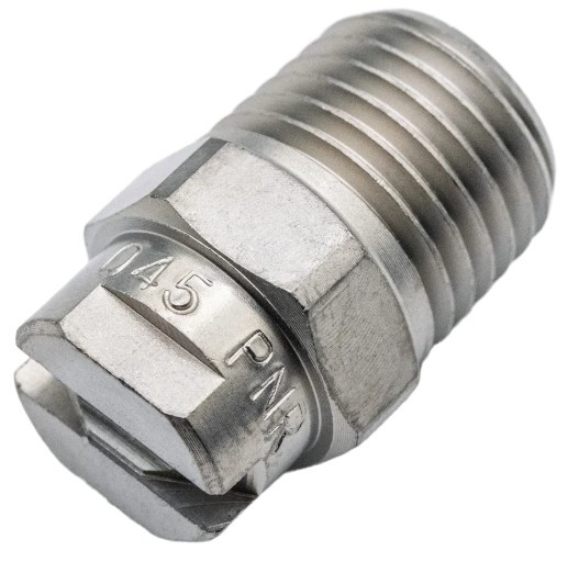 PNR 1/4" MNPT 15° 4.5 Stainless Steel Spray Nozzle