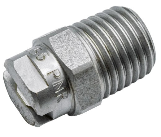 PNR 1/4" MNPT 15° 6.0 Stainless Steel Spray Nozzle