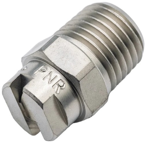 PNR 1/4" MNPT 25° 8.0 Stainless Steel Spray Nozzle